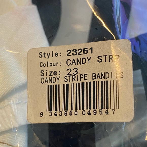 One Teaspoon Candy Stripe Bandits Shorts - Picture 7 of 7